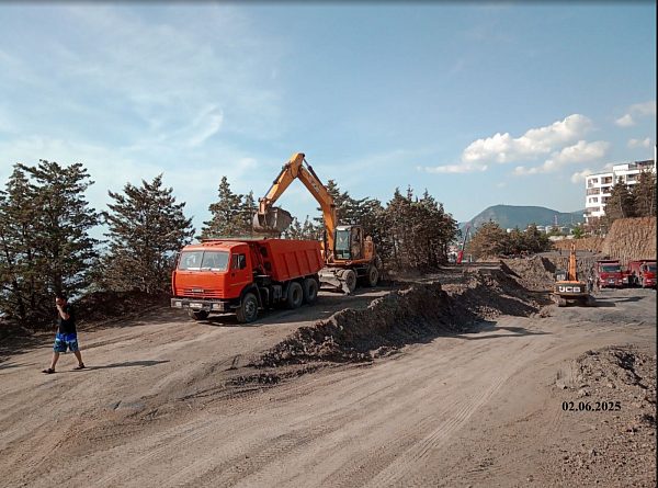 Ход строительства квартала «Стахеев» — Май 2025